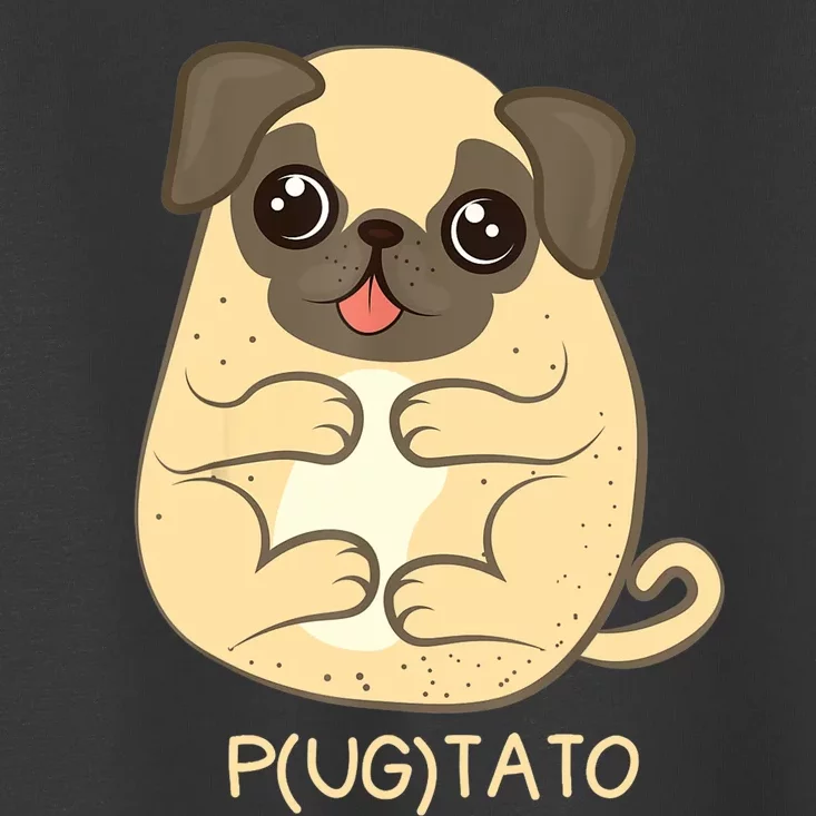 Pugtato Pug Potato Dog Lover TShirt Gift Toddler T-Shirt