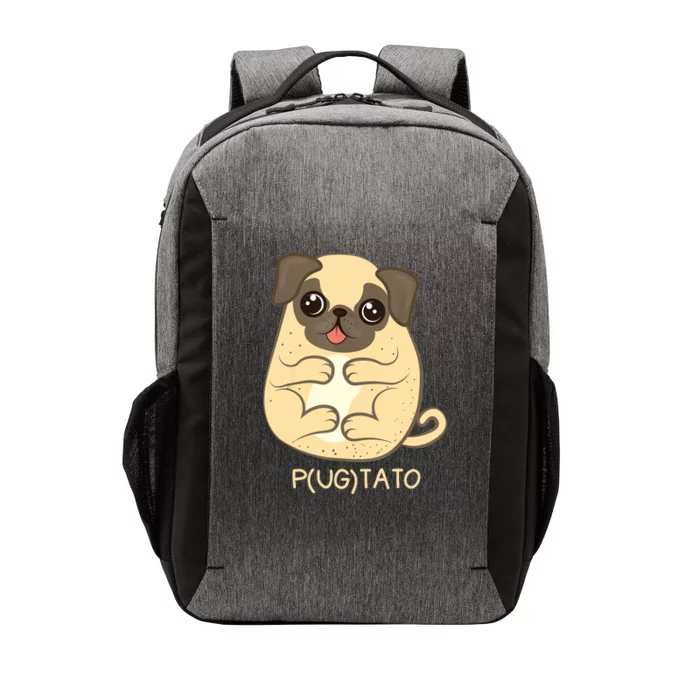 Pugtato Pug Potato Dog Lover TShirt Gift Vector Backpack