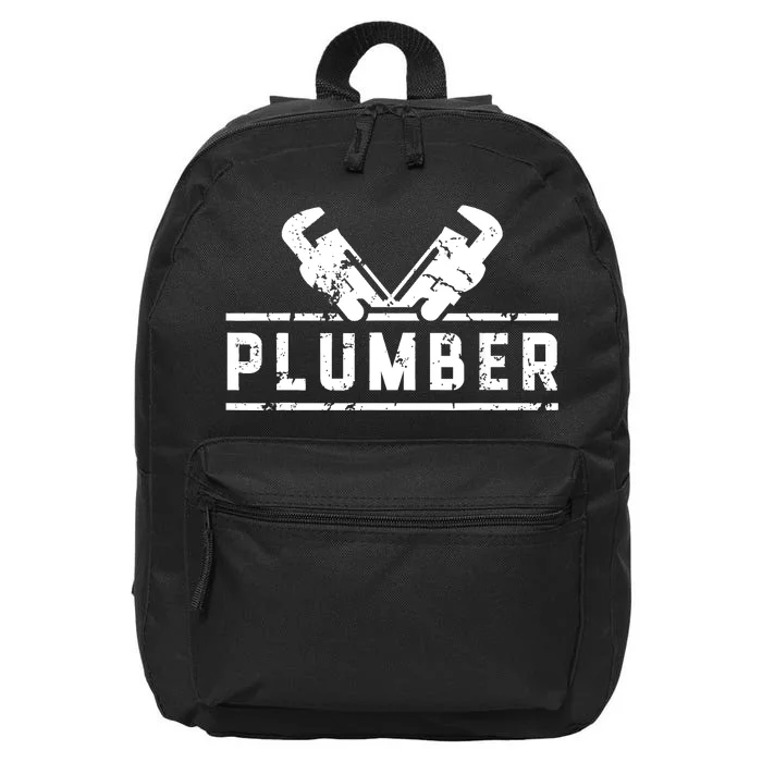 Plumber Profession Plumbing Sayings Job 16 in Basic Backpack