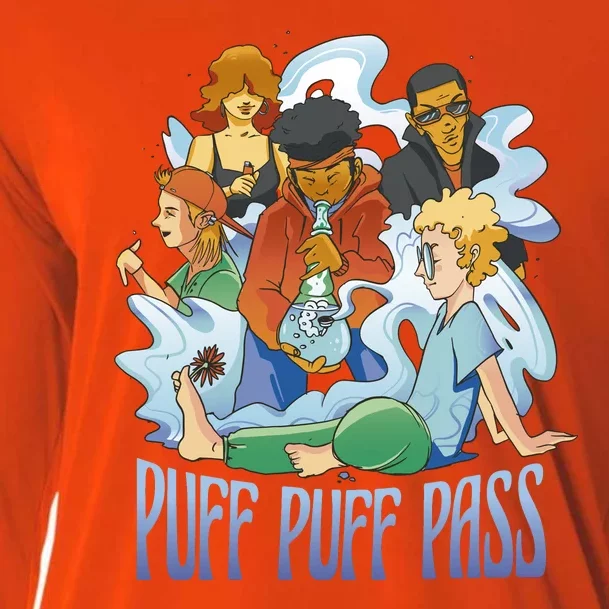 Puff Puff Pass Cooling Performance Long Sleeve Crew