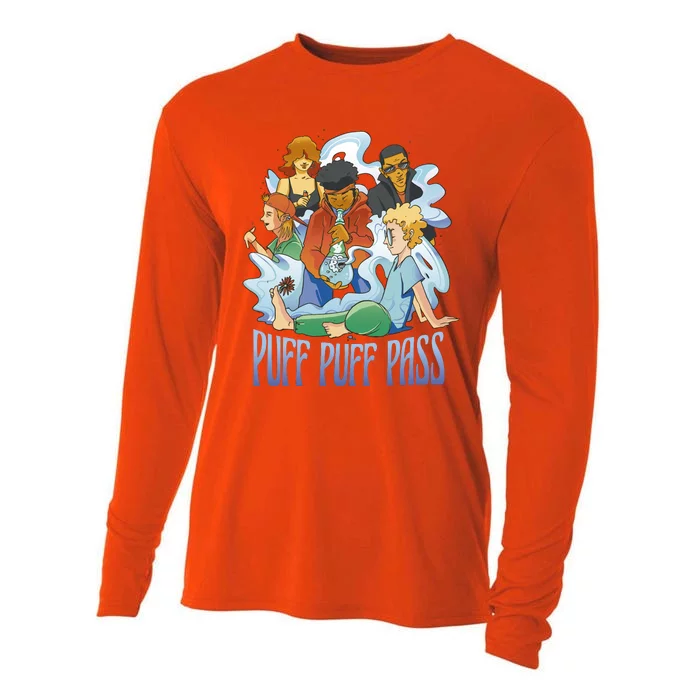 Puff Puff Pass Cooling Performance Long Sleeve Crew