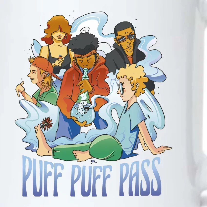 Puff Puff Pass Black Color Changing Mug