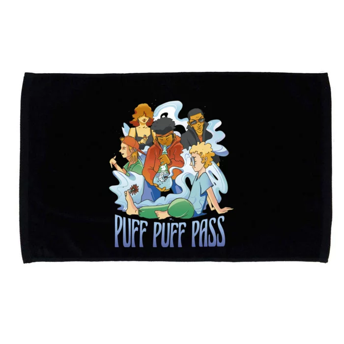 Puff Puff Pass Microfiber Hand Towel