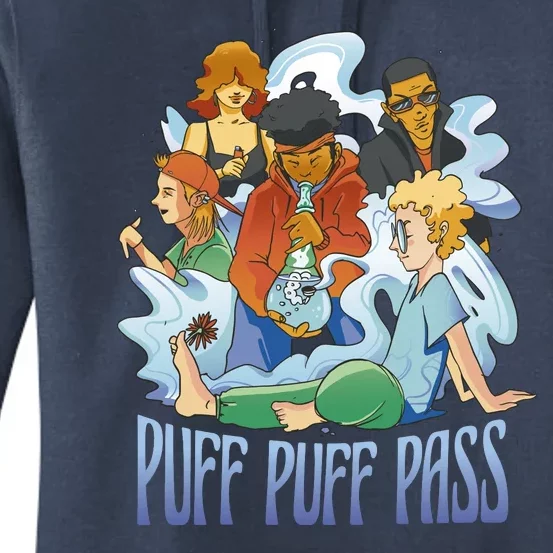 Puff Puff Pass Women's Pullover Hoodie