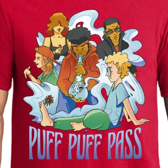 Puff Puff Pass Pajama Set