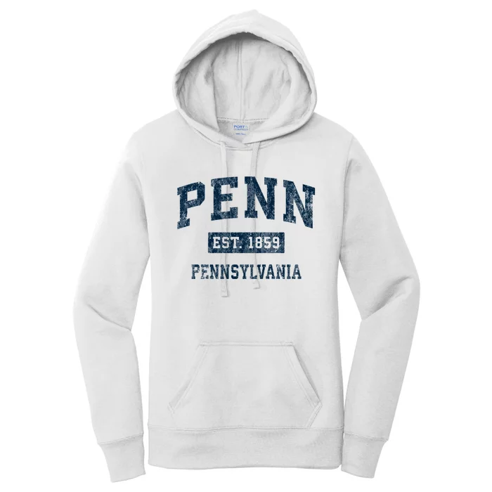 Penn Pennsylvania Pa Vintage Sports Women's Pullover Hoodie