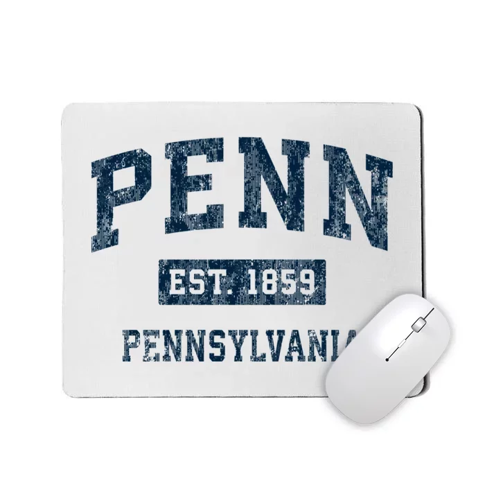 Penn Pennsylvania Pa Vintage Sports Mousepad