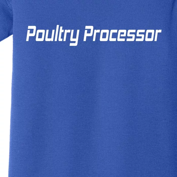 Poultry Processor Baby Bodysuit