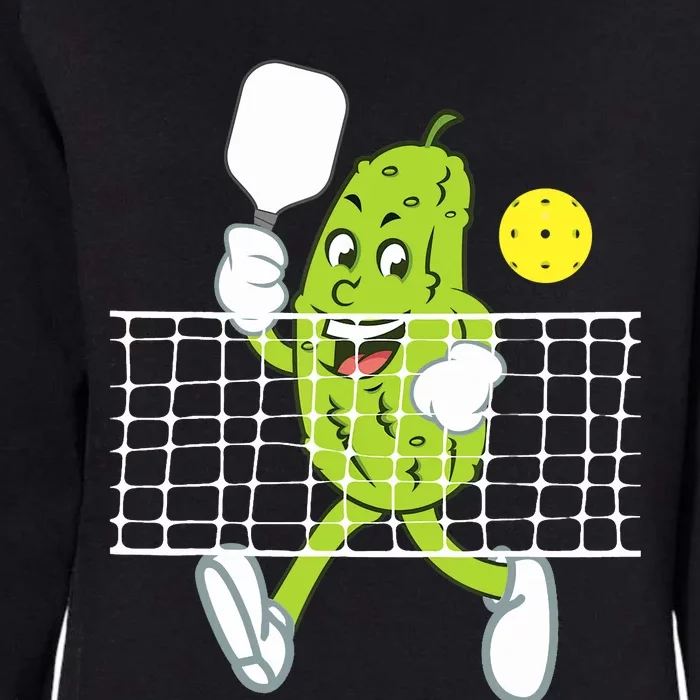 Pickle Playing Pickleball Funny Pickleball Paddleball Womens California Wash Sweatshirt