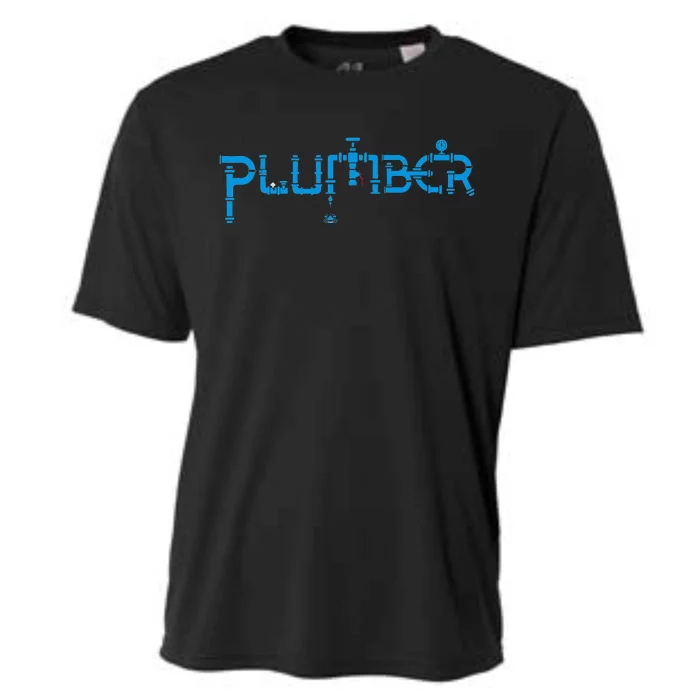 Plumbing Plumber Cooling Performance Crew T-Shirt