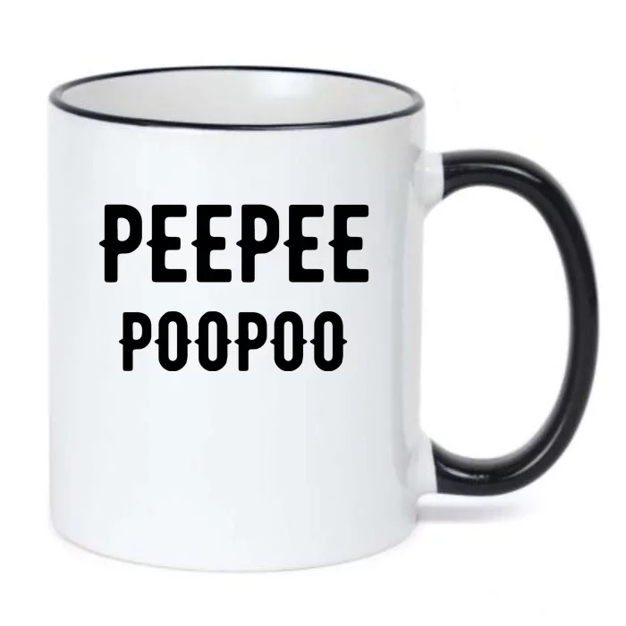 Peepeepoopoo Peepee Poopoo Pee Pee Poo Poo Black Color Changing Mug