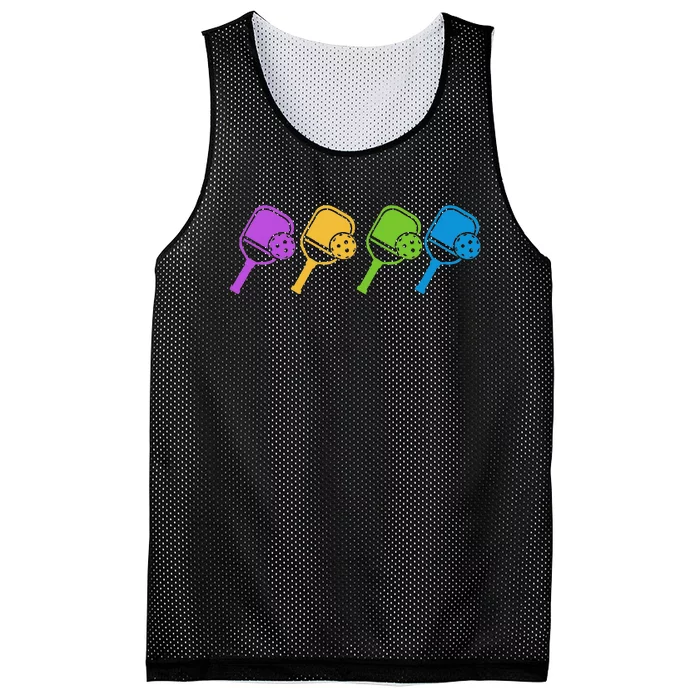 Pickleball Player Paddleball Sport And Pickleball Mesh Reversible Basketball Jersey Tank