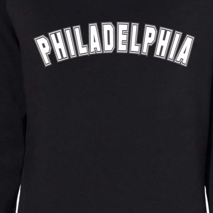 Philadelphia Philly Womens California Wash Sweatshirt