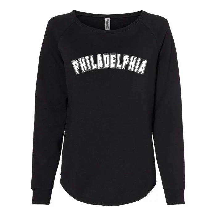 Philadelphia Philly Womens California Wash Sweatshirt