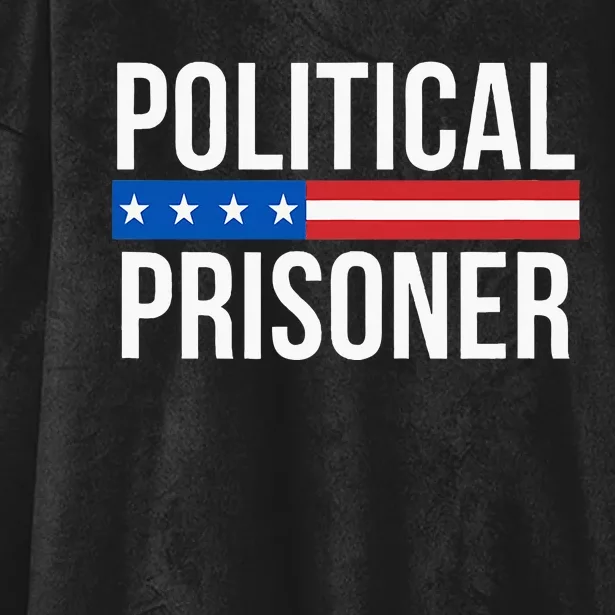 Political Prisoner Hooded Wearable Blanket