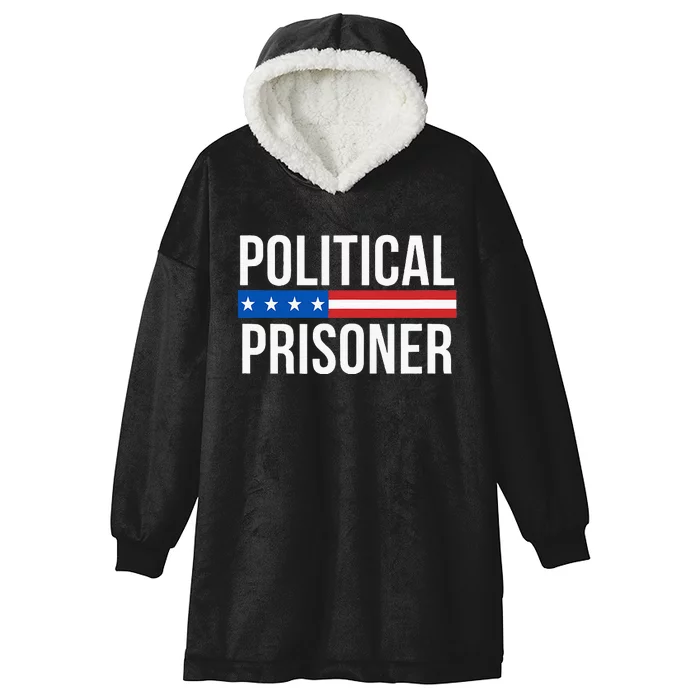 Political Prisoner Hooded Wearable Blanket