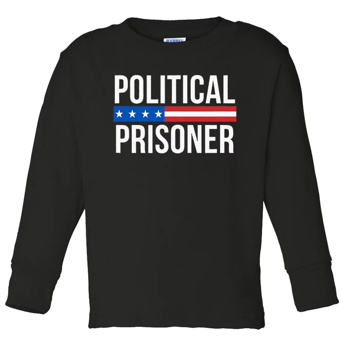 Political Prisoner Toddler Long Sleeve Shirt