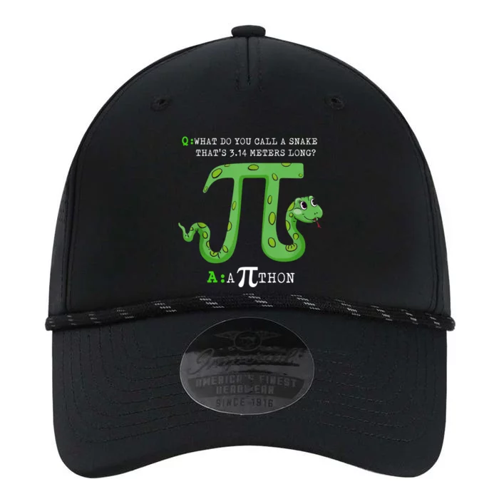 Python Pithon Pi Symbol Funny Math Teacher Pi Day Gift Performance The Dyno Cap