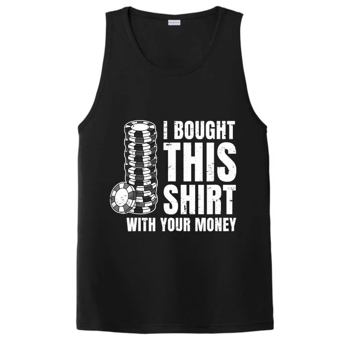 Poker Player Poker Cards Game Money Performance Tank