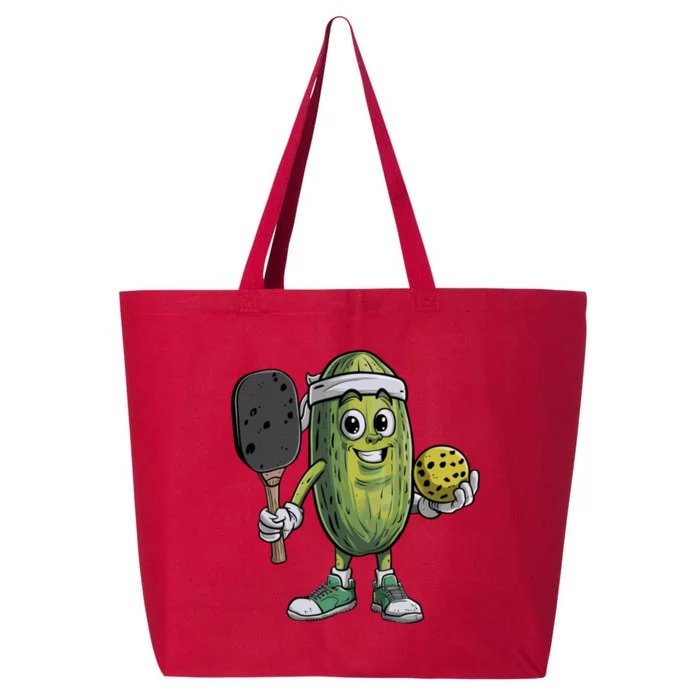 Pickle Playing Pickleball Funny For Paddleball Lover Gift 25L Jumbo Tote