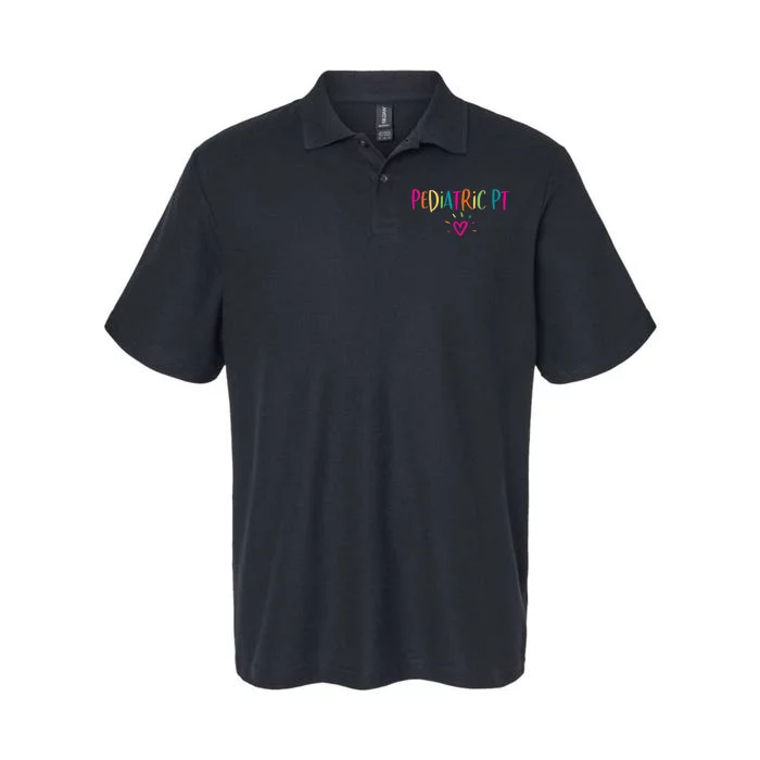 Pediatric PT Physical Therapy Office Staff Appreciation Softstyle Adult Sport Polo