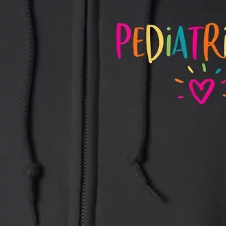 Pediatric PT Physical Therapy Office Staff Appreciation Full Zip Hoodie