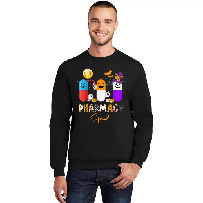 Pills Pharmacy Pharmacist Squad Funny Halloween Sweatshirt