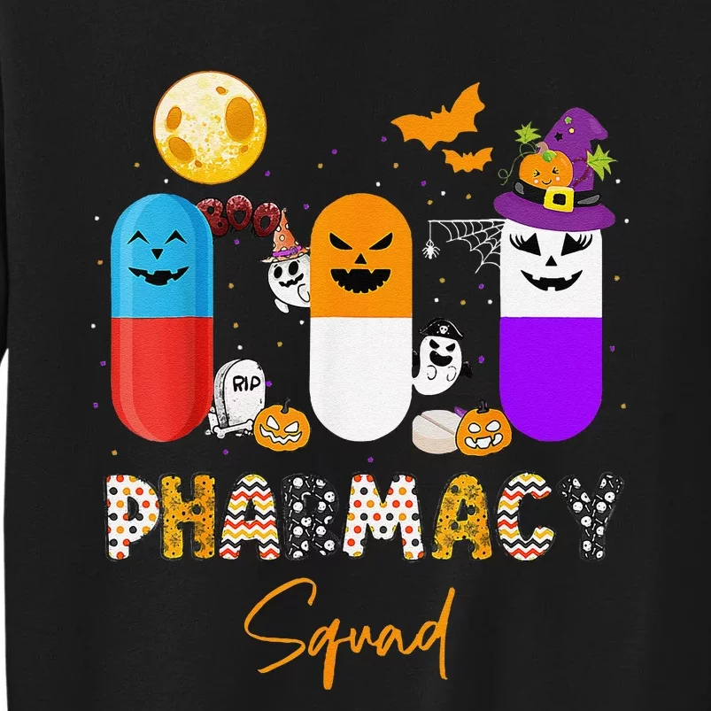 Pills Pharmacy Pharmacist Squad Funny Halloween Sweatshirt