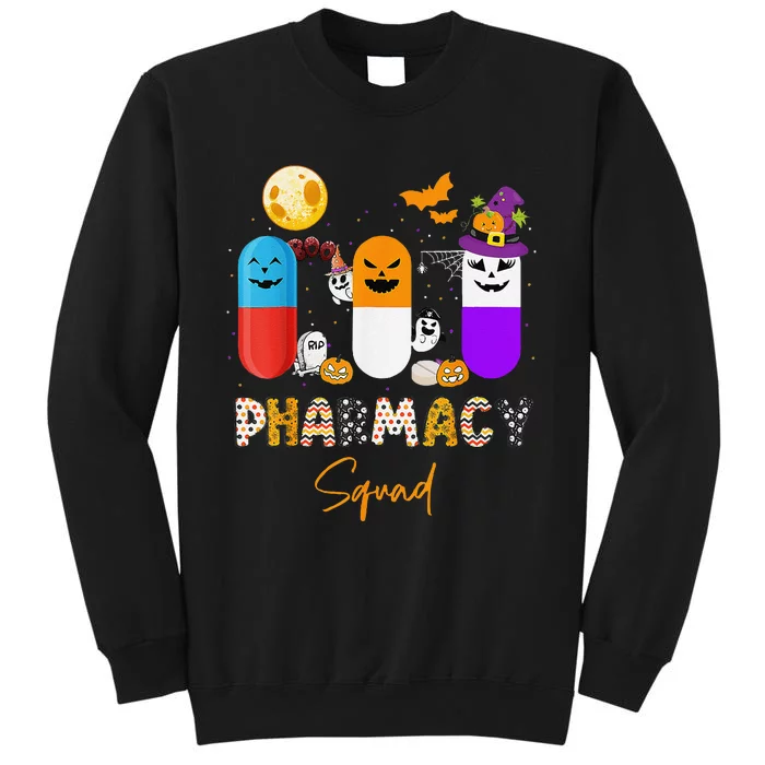 Pills Pharmacy Pharmacist Squad Funny Halloween Sweatshirt