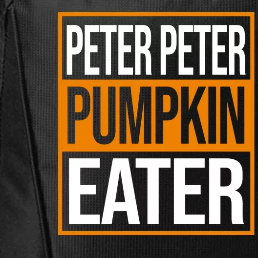 Peter Peter Pumpkin Eater Halloween City Backpack