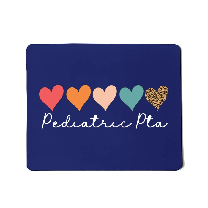 Pediatric PTA Physical Therapy Therapist Assistant Rainbow Mousepad