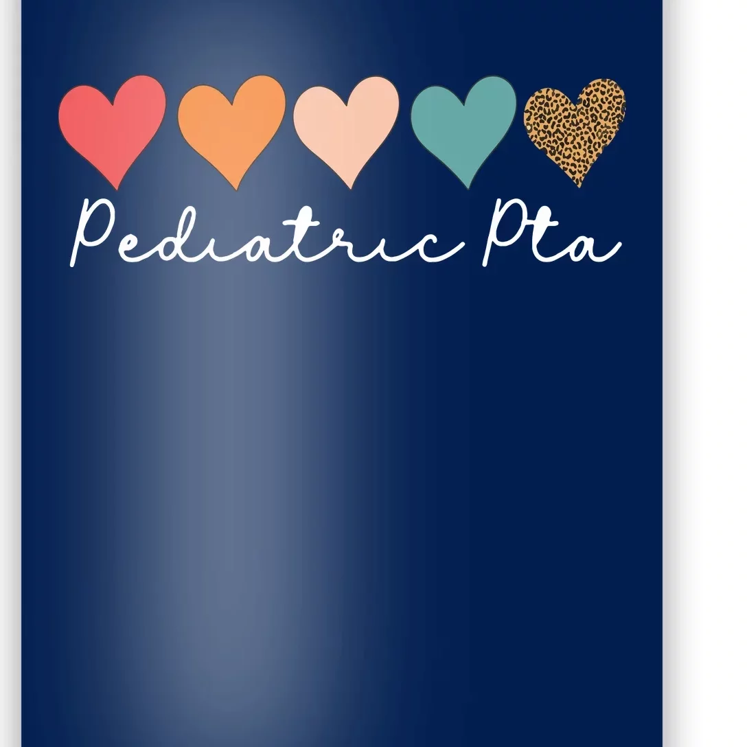 Pediatric PTA Physical Therapy Therapist Assistant Rainbow Poster