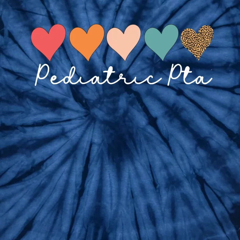 Pediatric PTA Physical Therapy Therapist Assistant Rainbow Tie-Dye T-Shirt