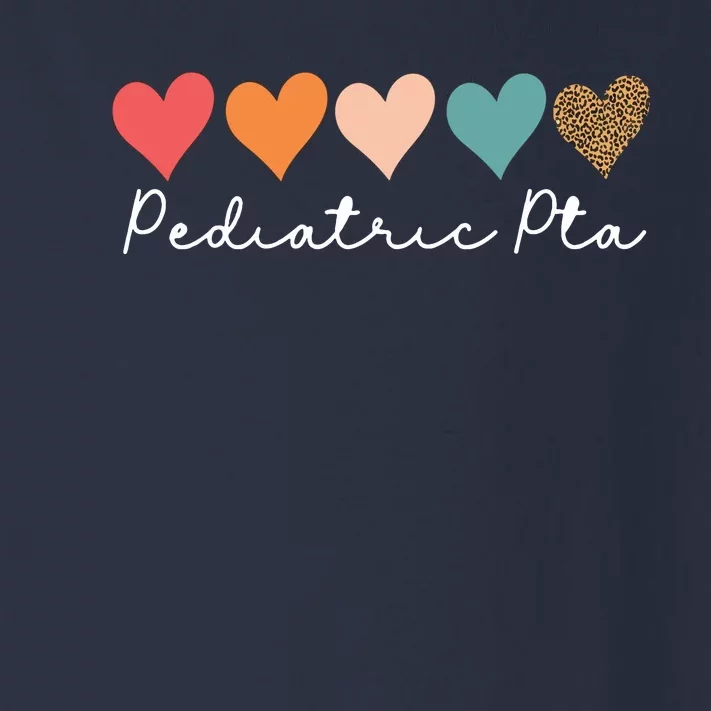 Pediatric PTA Physical Therapy Therapist Assistant Rainbow Toddler Long Sleeve Shirt