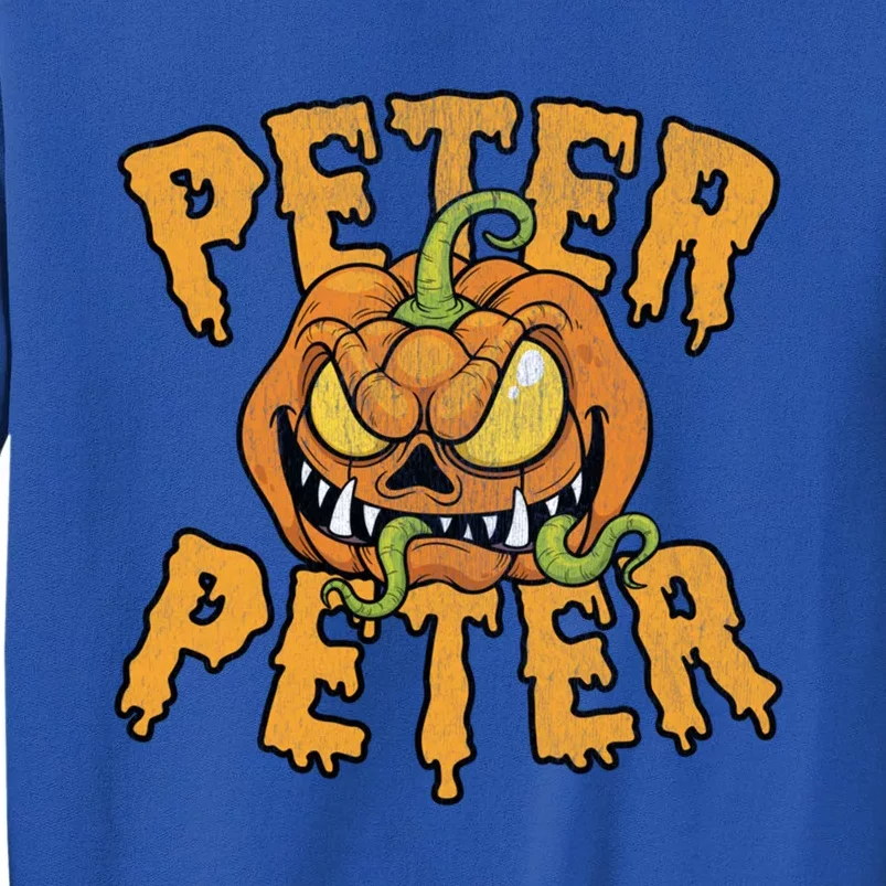 Peter Peter Pumpkin Eater Halloween Gift Sweatshirt