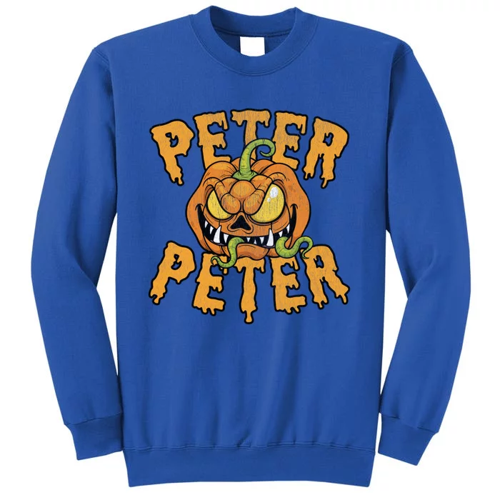 Peter Peter Pumpkin Eater Halloween Gift Sweatshirt