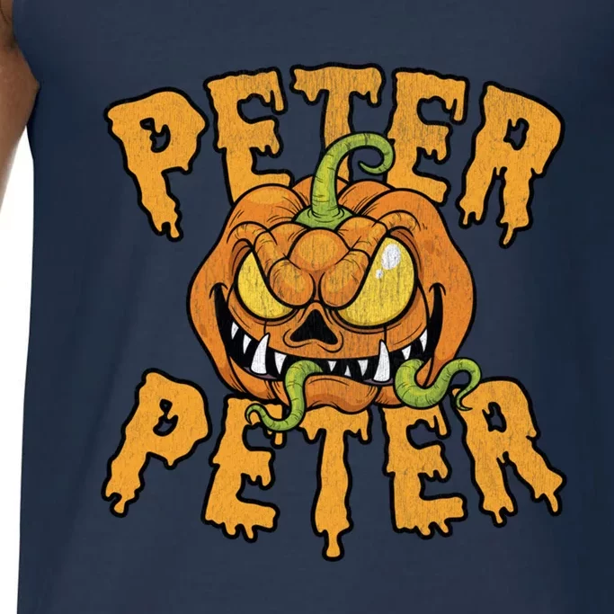 Peter Peter Pumpkin Eater Halloween Gift Comfort Colors® Tank Top