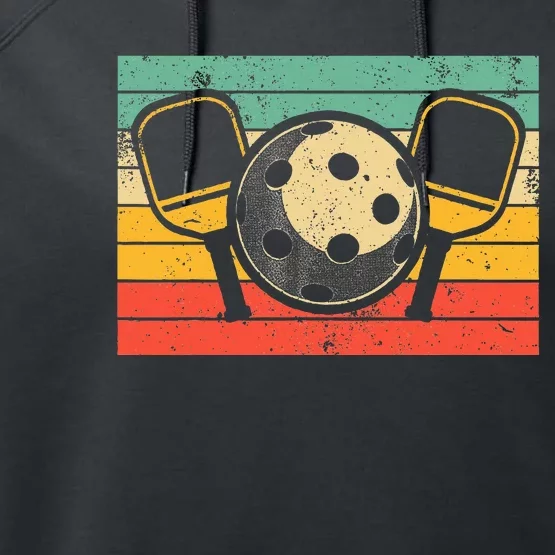 Pickleball Player Performance Fleece Hoodie