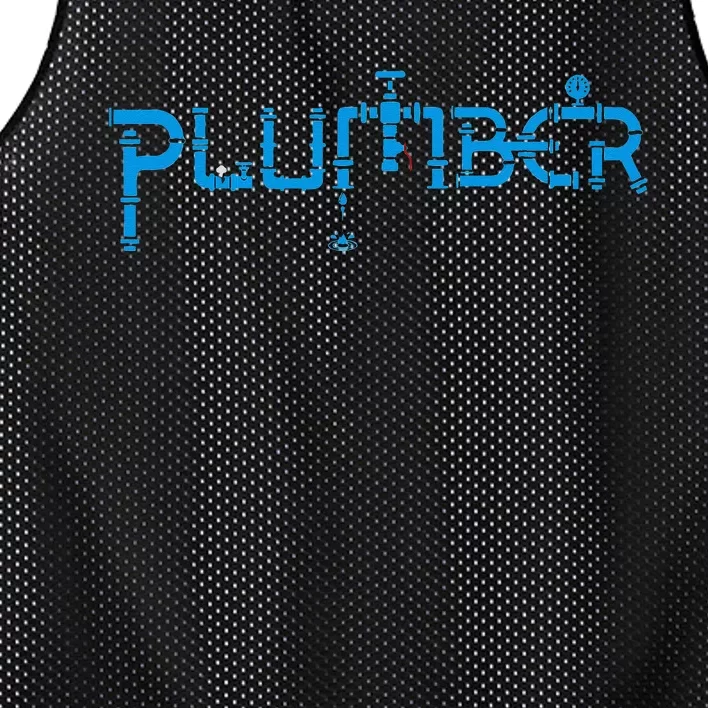 Plumbing Plumber Mesh Reversible Basketball Jersey Tank