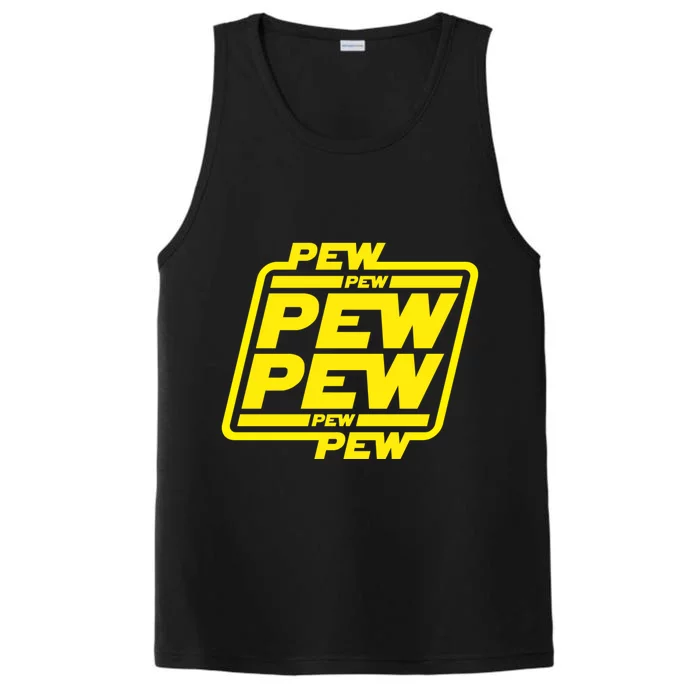 Pew Pew Pew Pew Performance Tank