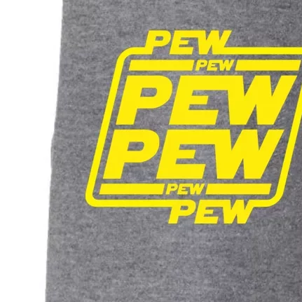 Pew Pew Pew Pew Doggie 3-End Fleece Hoodie