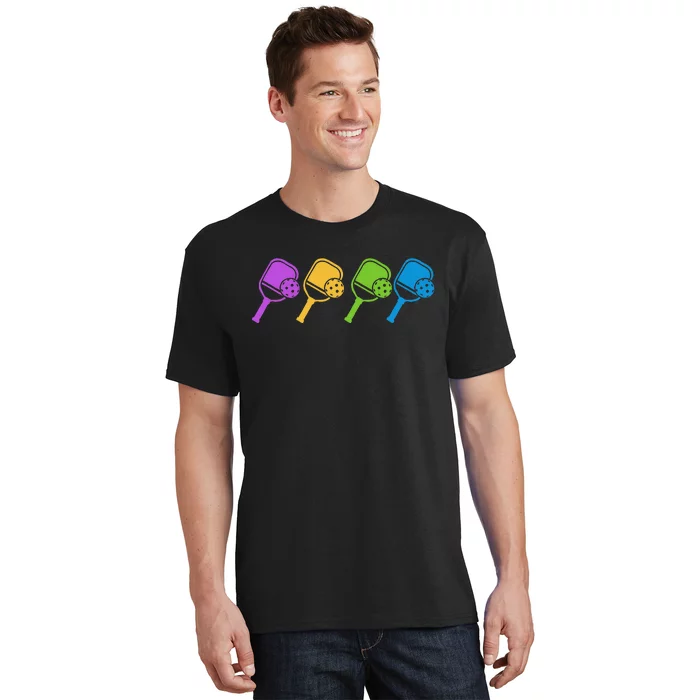 Pickleball Player Paddleball Sport And Pickleball T-Shirt