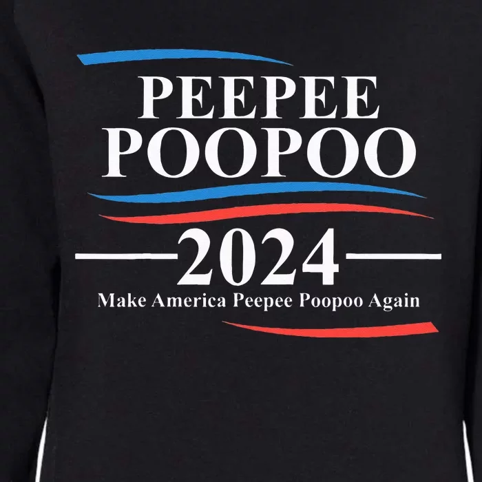 Pee Pee Poo Poo 2024 Peepee Poopoo Meme Womens California Wash Sweatshirt