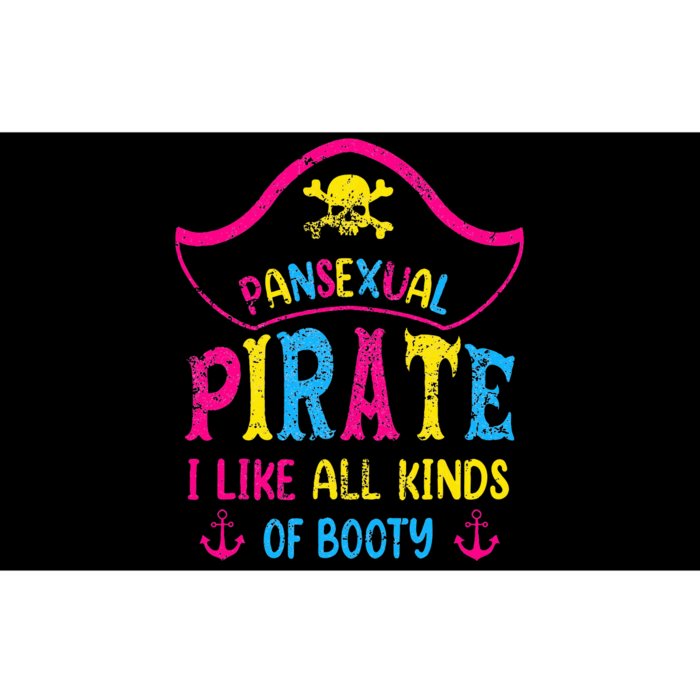 Pansexual Pride Pirate Lgbtq Month Pans Flag Colors Bumper Sticker