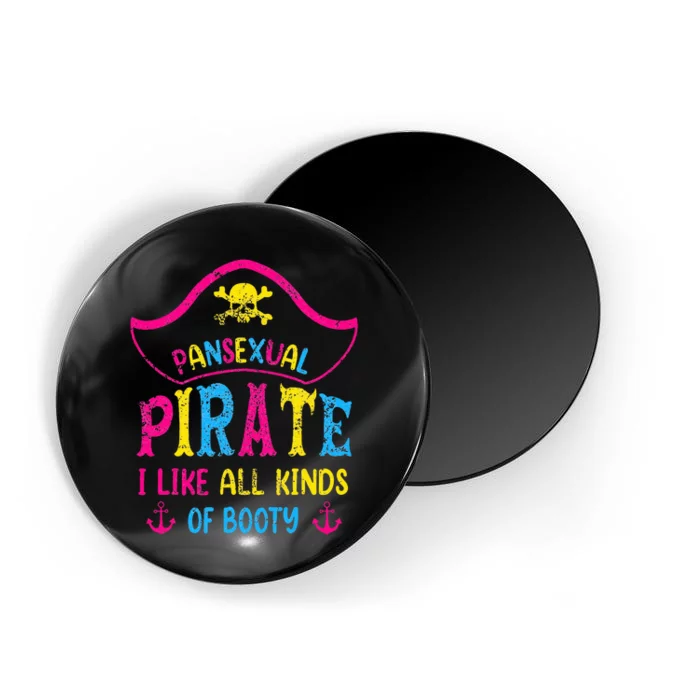 Pansexual Pride Pirate Lgbtq Month Pans Flag Colors Magnet