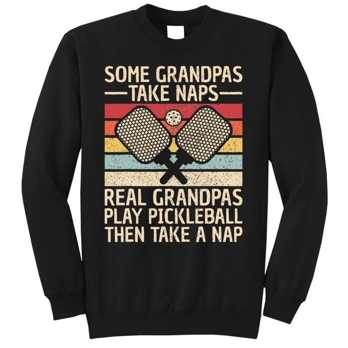 Pickleball Player Pickleball Lovers Funny Pickleball Grandpa Tall Sweatshirt