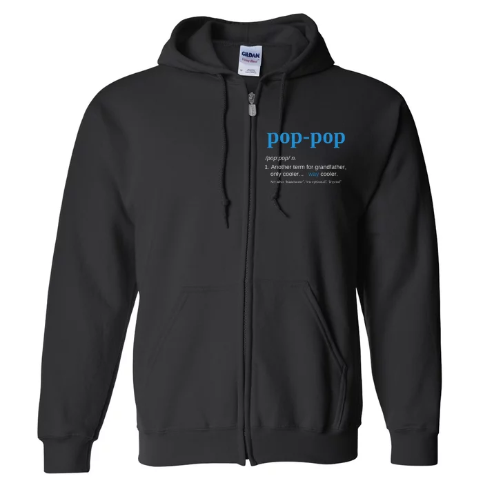 POP POP Full Zip Hoodie