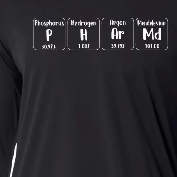 PharmD Pharmacist Pharmacy Technician Student Apothecary Cooling Performance Long Sleeve Crew