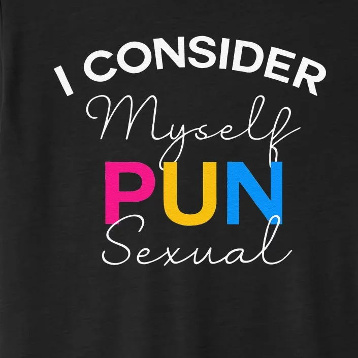 Pan Pansexual Pun Humor Pride Flag LGBTQ Funny LGBT Gift ChromaSoft Performance T-Shirt