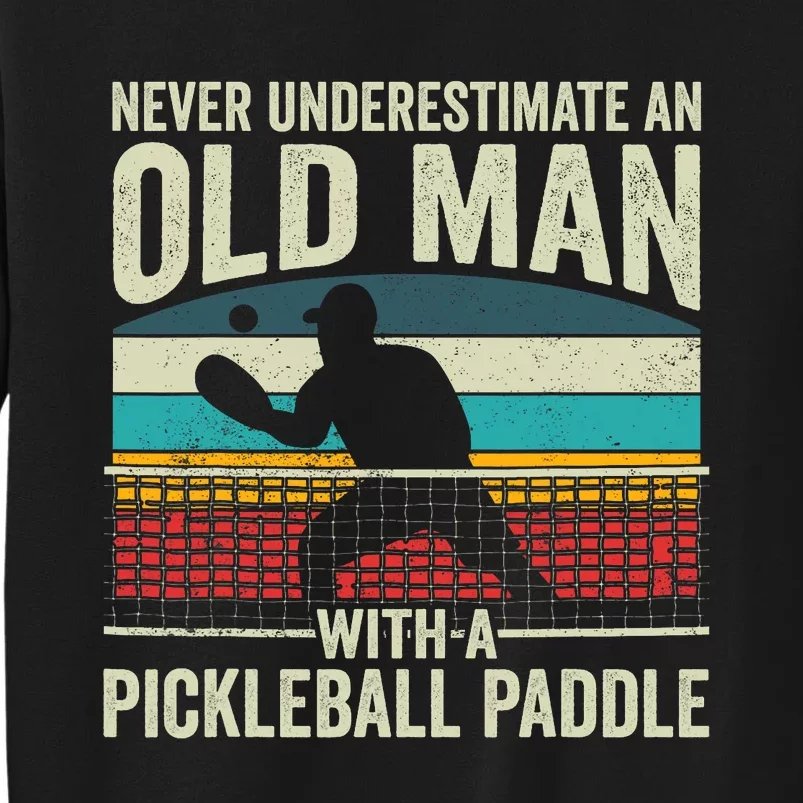 Pickleball Paddle Pickle Ball Player Tall Sweatshirt